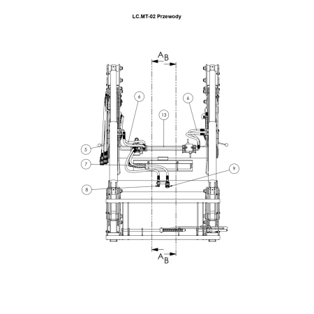 Części do Ładowacza czołowego Metal-Technik Tytan MT-02